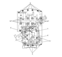 Crankcase Screws - Street Cup