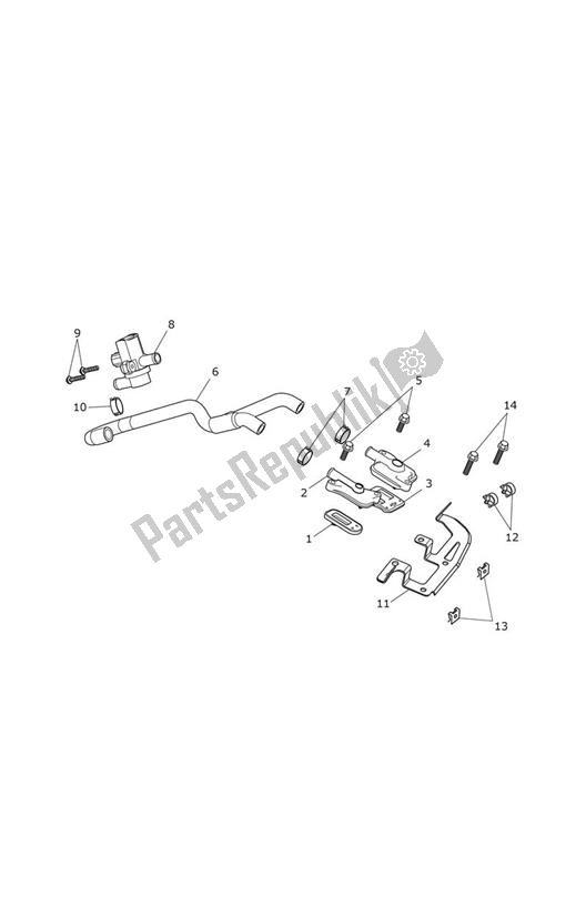 All parts for the Emission Control - Explorer Xrt of the Triumph Explorer XRT 1215 2015 - 2017