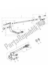 Gear Selection Shaft up to VIN540562 (+540615&540625)