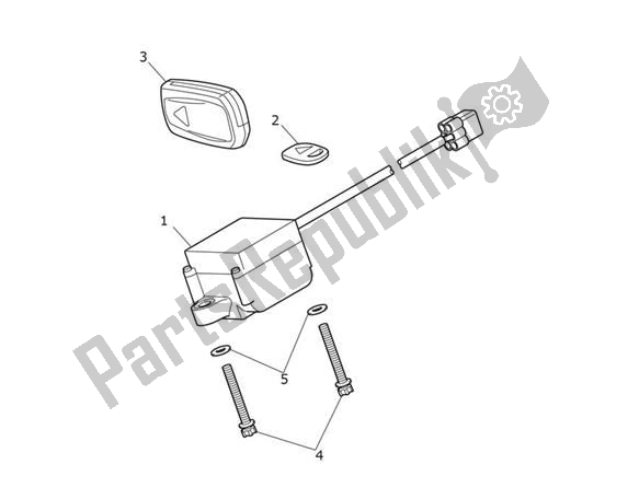 Todas as partes de Conjunto De Fechadura do Triumph Speed Triple 1200 RS 1160 2021 - 2024