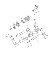 gear selector drum