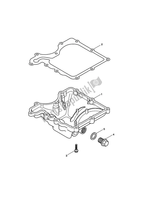 Tutte le parti per il Oil Sump del Triumph Scrambler Carburator UP TO 2007 865 2006 - 2008