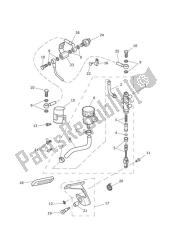Master Cylinder Assy rear from VIN611135 (+611105)