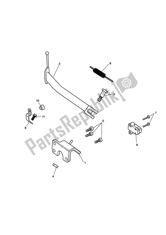 Tutte le parti per il Stands Riii Classic del Triumph Rocket III Classic 2294 2006 - 2010