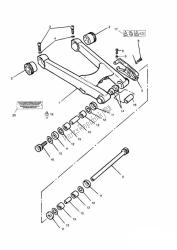 Swingarm 750ccm