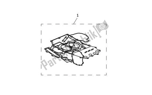 Toutes les pièces pour le Gasketkit Complete du Triumph Tiger XRX From VIN 855532 1215 2018 - 2021