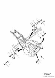 Main Frame Assembly Fittings Engine Carrier