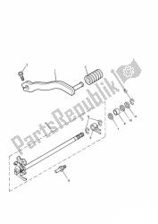 Pedal Gears Gear Selection Shaft