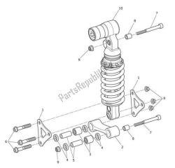 rear suspension unit