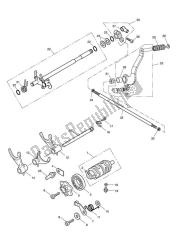 Gear Selection Shaft Gear Selector Drum