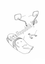 Seat Mirror from VIN 055072 up to 071698