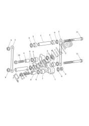 tringlerie de suspension arrière