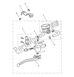 Master Cylinder Assy front - Street Cup