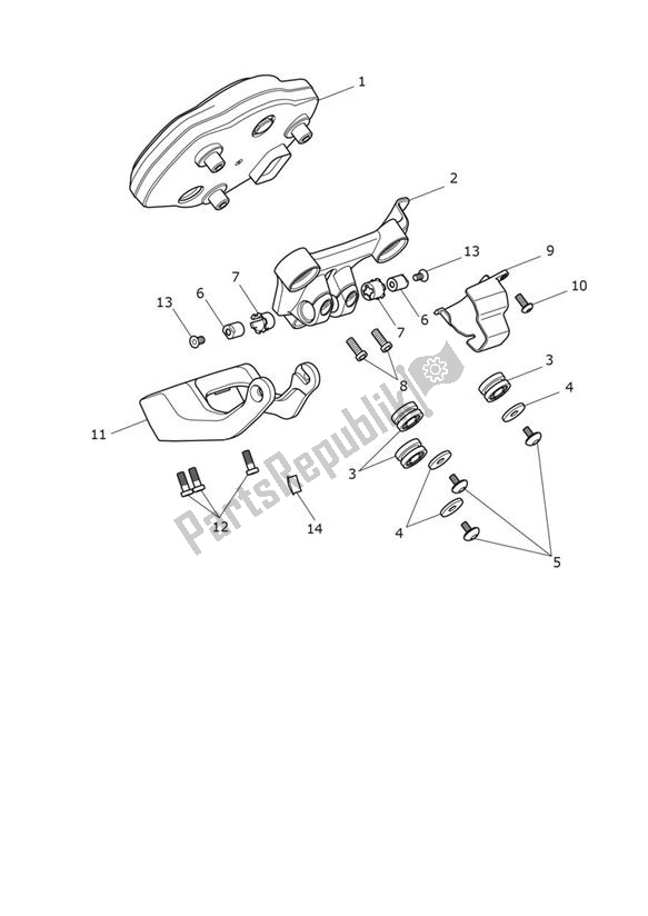 Tutte le parti per il Instrument del Triumph Scrambler 1200 XE From AC 8499 2019 - 2021
