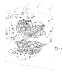 caja del cigüeñal