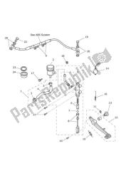 Master Cylinder Assy rear SE