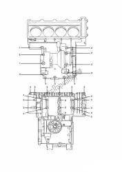 Crankcase Screws 4 Zyl grau