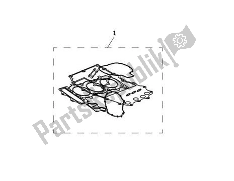 All parts for the Engine Gasket Kit Cylinderhead of the Triumph Speed Triple RS From VIN 867601 1050 2018 - 2020