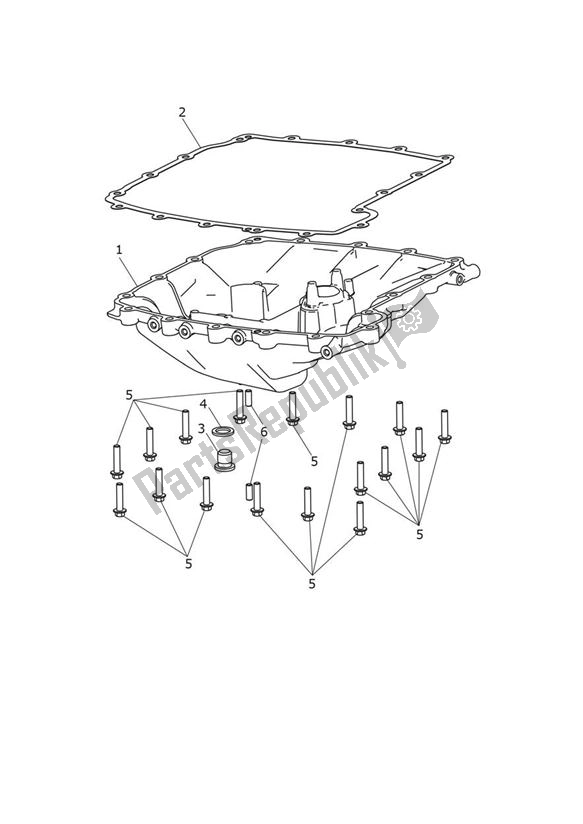 Toutes les pièces pour le Oil Sump - Explorer Xrt du Triumph Explorer XRT 1215 2015 - 2017