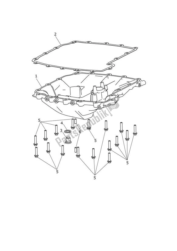 Todas las partes para Oil Sump - Explorer Xrx de Triumph Explorer XRX 1215 2015 - 2018
