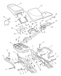 Fairing Rear Seats