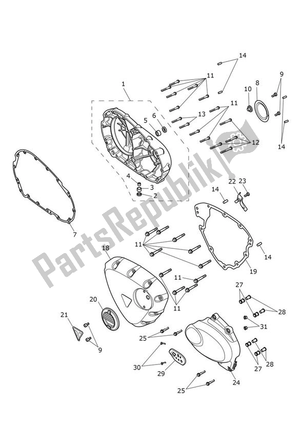 Alle onderdelen voor de Motorkap van de Triumph Bonneville T 100 From VIN AC 5927 +chrome 900 2022 - 2024
