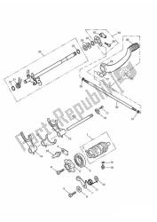 Gear Selection Shaft Gear Selector Drum