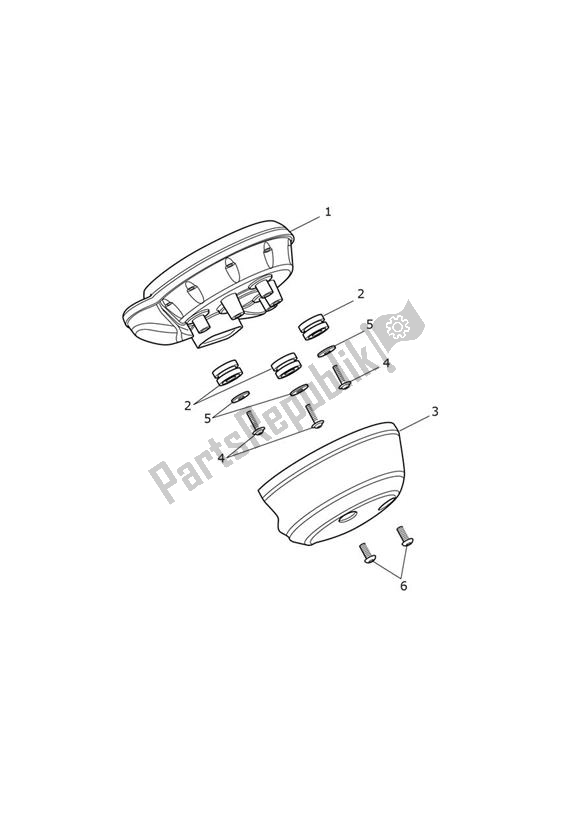 Todas as partes de Instrument do Triumph Scrambler 900 From 2022 2022 - 2024