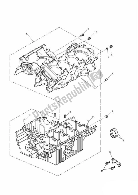 Wszystkie części do Korbowód Triumph Daytona 600 & 650 599 2003 - 2005