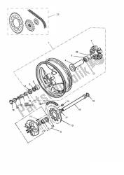 Rear Wheel 900ccm