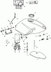 serbatoio carburante / pompa carburante / raccordi 305060> jet blk / neon blue; > 305223 roulette verde; > 305252 bianco fusione