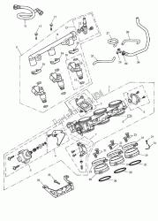 manettes, injecteurs et rampe d'injection