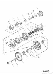 Alternator/starter Drive Gears