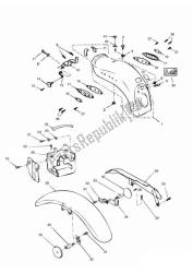 Mudguards/chainguard/battery Box