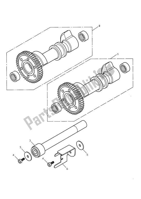 Toutes les pièces pour le Balancier du Triumph America EFI 865 2007 - 2014