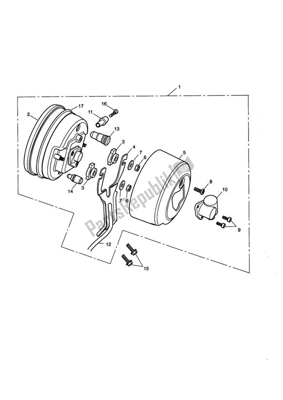 All parts for the Instruments > 435933 - See Tech News 118 of the Triumph America EFI 865 2007 - 2014