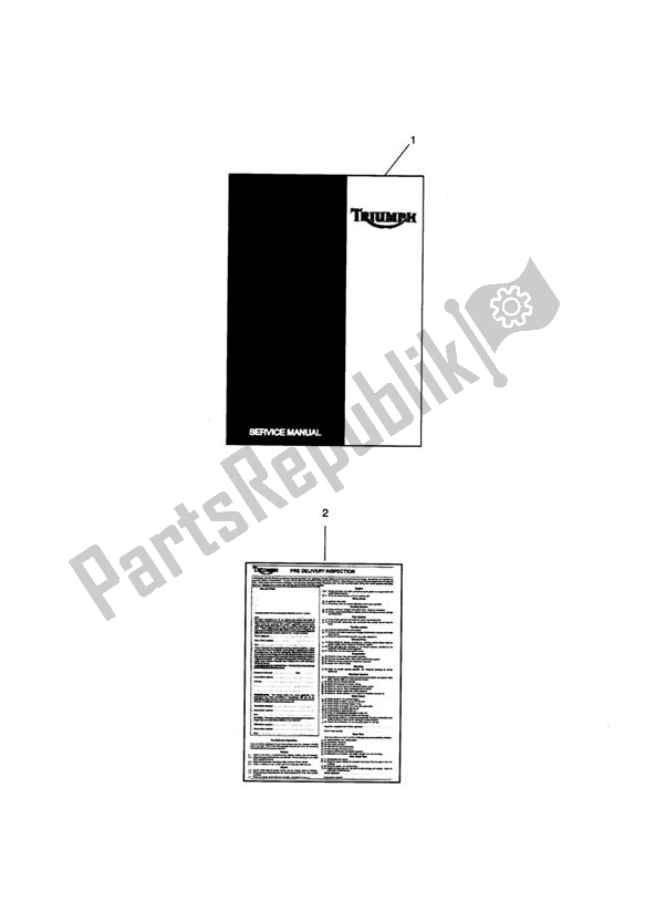 Tutte le parti per il Documentazione Di Servizio del Triumph America EFI 865 2007 - 2014