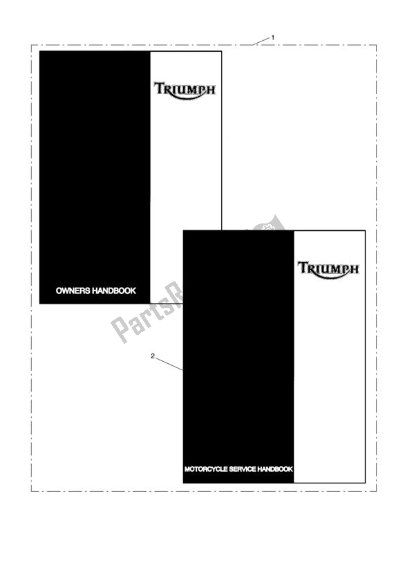 All parts for the Owners Handbook 435934 > - See Tech News 118 of the Triumph America EFI 865 2007 - 2014