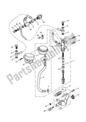 Rear Brake Master Cylinder, Reservoir & Pedal > 468389