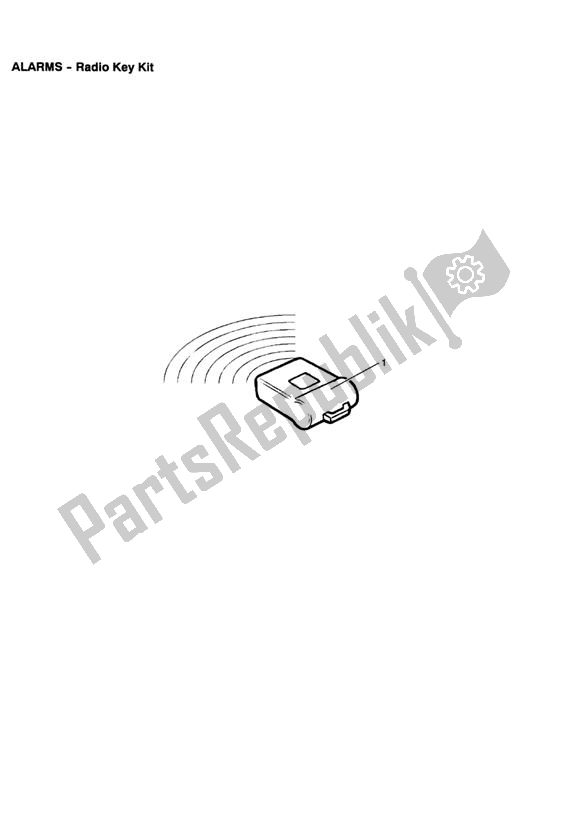 Tutte le parti per il Alarm - Radio Key Kit del Triumph Bonneville & T 100 Carburettor 790 2001 - 2006