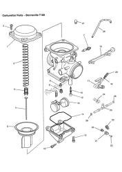 Carburettor Parts - Bonneville T100