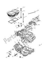 Crankcase & Fittings - Bonneville From Eng No 221609 (black Engines Only)