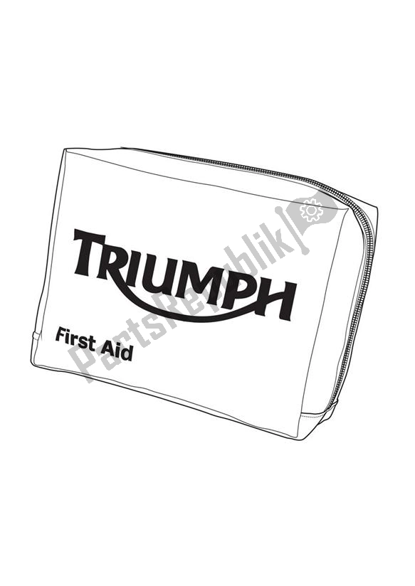 All parts for the First Aid Kit, Din 13167 of the Triumph Bonneville & T 100 Carburettor 790 2001 - 2006