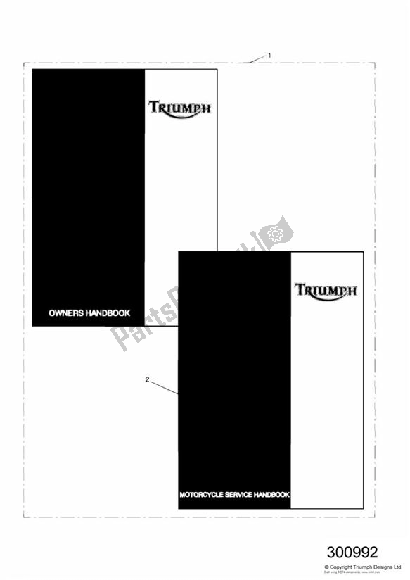 Tutte le parti per il Manuali Dei Proprietari del Triumph Bonneville & T 100 Carburettor 790 2001 - 2006