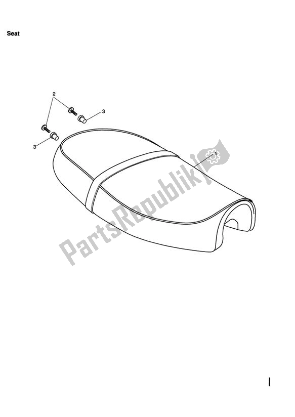 Toutes les pièces pour le Siège du Triumph Bonneville & T 100 Carburettor 790 2001 - 2006