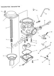 Carburettor Parts - Bonneville T100