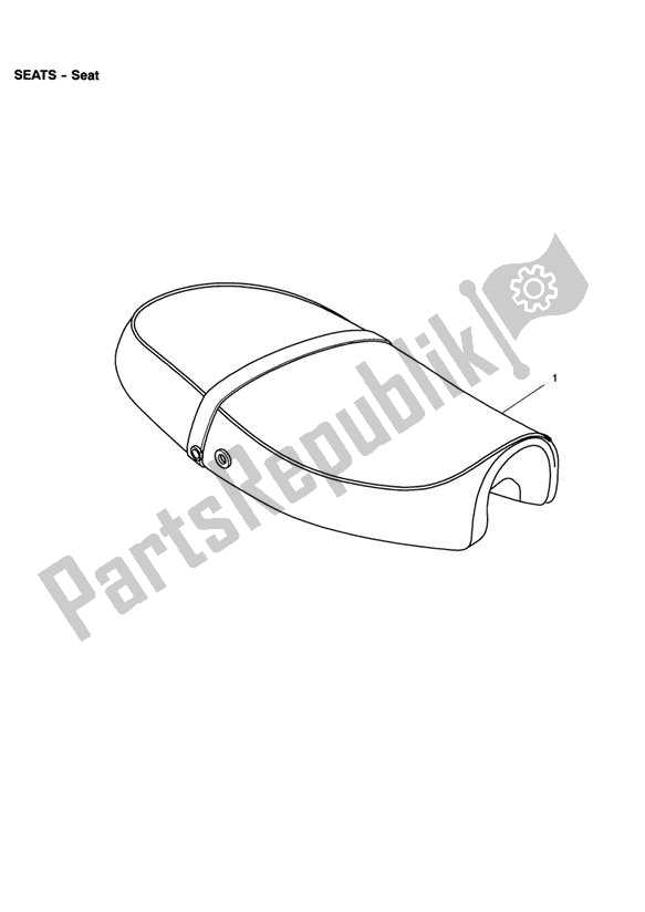 Todas las partes para Contemporary Seat de Triumph Bonneville & T 100 Carburettor 790 2001 - 2006