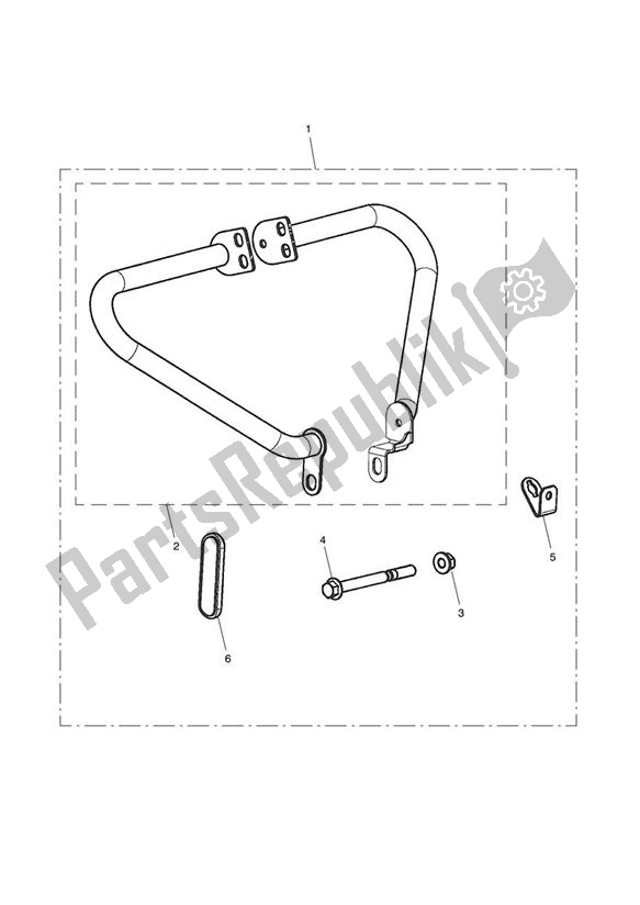 All parts for the Engine Dresser Bars of the Triumph Bonneville & T 100 Carburettor 790 2001 - 2006