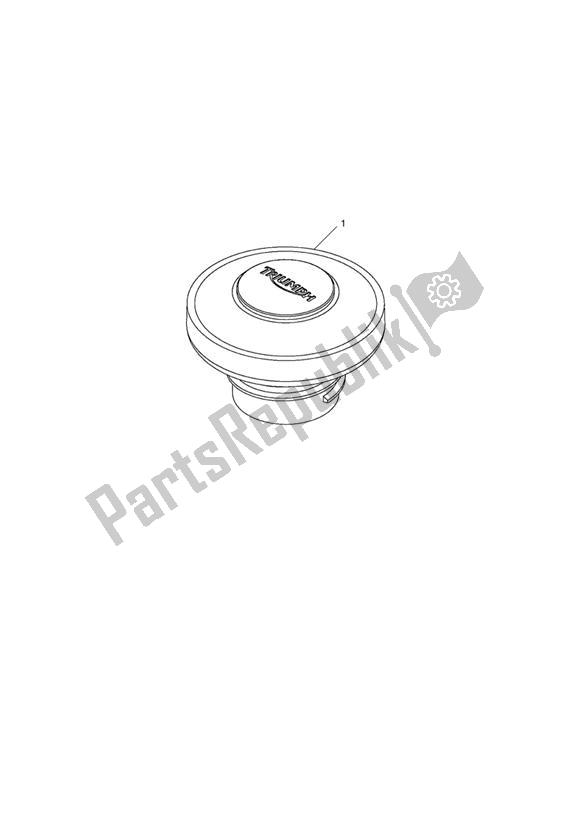 Todas las partes para Filler Cap, Fuel, Locking de Triumph Bonneville & T 100 Carburettor 790 2001 - 2006