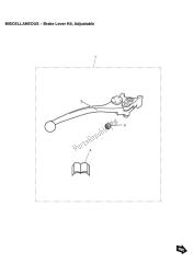 Brake Lever Kit, Adjustable